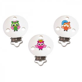 Motif clip owl