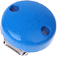 Schnullerkettenclip, Ø 30 mm : Mittelblau
