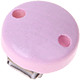 Schnullerkettenclip, Ø 30 mm : Rosa