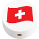 Motivperle Flagge : Schweiz