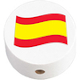 Motif bead flag : Spain
