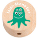 Motivperle "Mini-Monster" : Natur