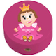 Motivperle Prinzessin : Dunkelpink