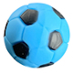 Silikon-Motivperle Fußball : Skyblau